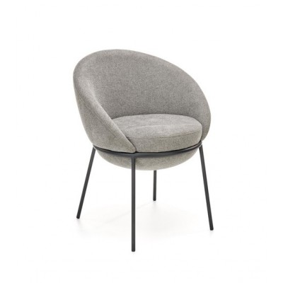 Стул HALMAR K482 серый/черный